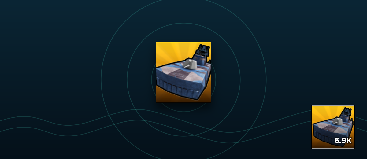 Armored Corvette Military Tycoon Corvette guide artwork and item card