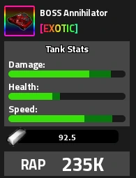 BOSS Annihilator Military Tycoon