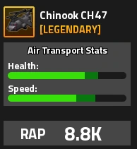 Chinook CH47 Military Tycoon