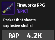 Fireworks RPG Military Tycoon