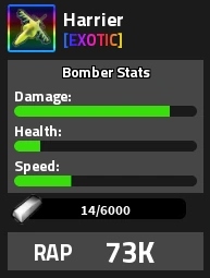 Harrier Military Tycoon