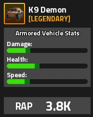 K9 Demon Military Tycoon