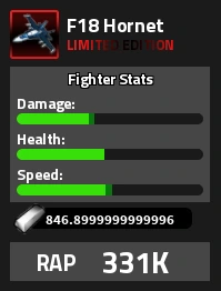 LE F18 Hornet Military Tycoon