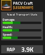 PACV Craft Military Tycoon