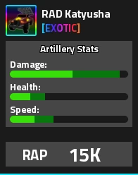 RAD Katyusha Military Tycoon