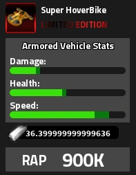 Super HoverBike Military Tycoon
