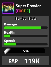 Super Prowler Military Tycoon