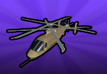Recon Helicopter in Military Tycoon