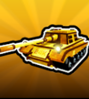 24K Golden Tank Military Tycoon