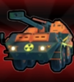 Nuke Mortar Truck in Military Tycoon