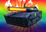Nuke Railgun Tank in Military Tycoon